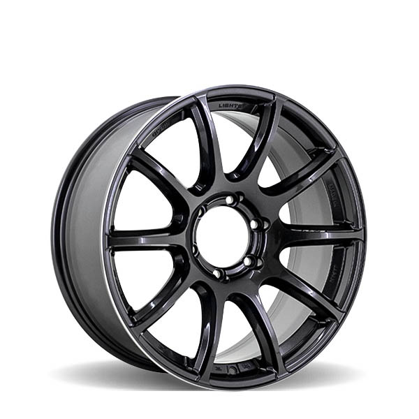57Trans-X Super Dark Gunmetal Rim Edge DC 20 - Detail