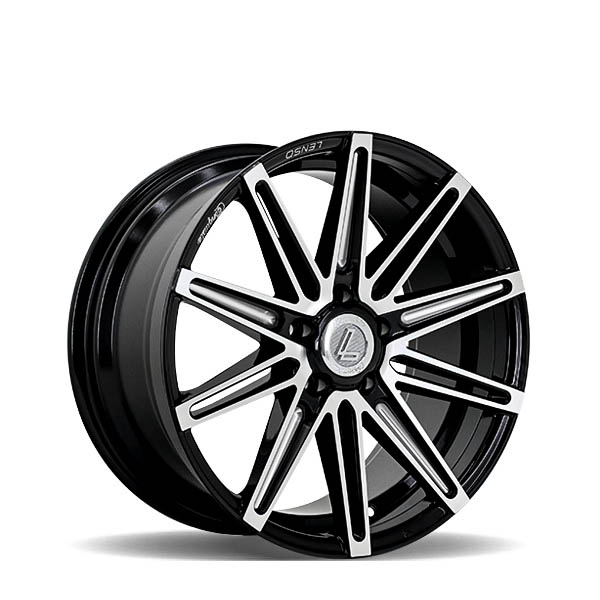 Conquista 8 Matt Black Polish 18"