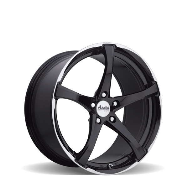 Denaro Gloss Black with Machined Lip