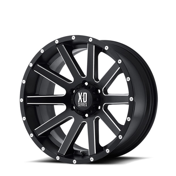 Heist Semi Gloss Black Milling Flange 20