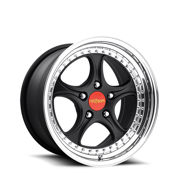 KLU Matte Black Polished Lip