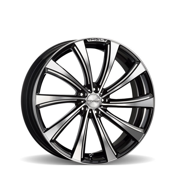 Madelena Girare Piano Black Mirror Finish