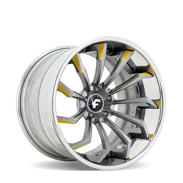 Navaja ECX Brushed Tinted w/ Yellow 20