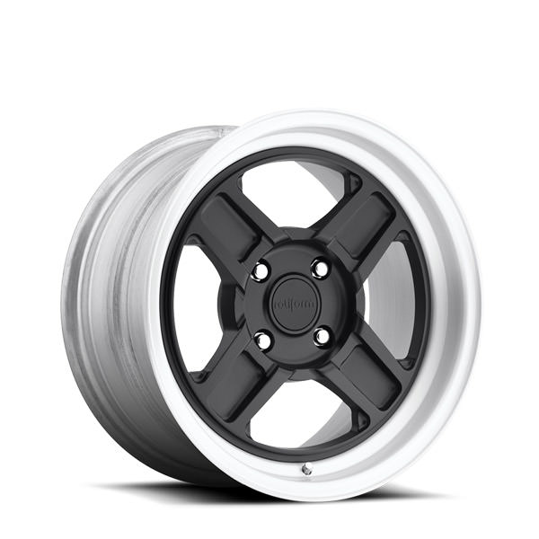 RBQ Matte Black w/ Brushed Matte Clear Lip