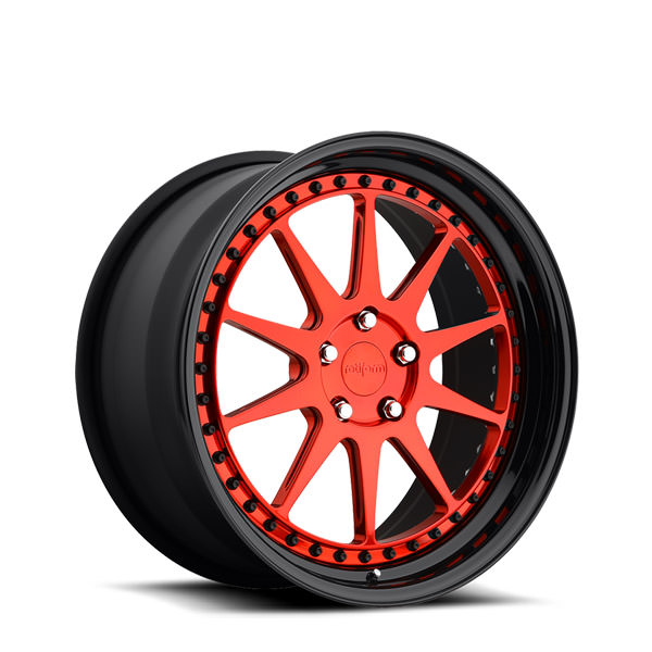 SCN Candy Red over Polish