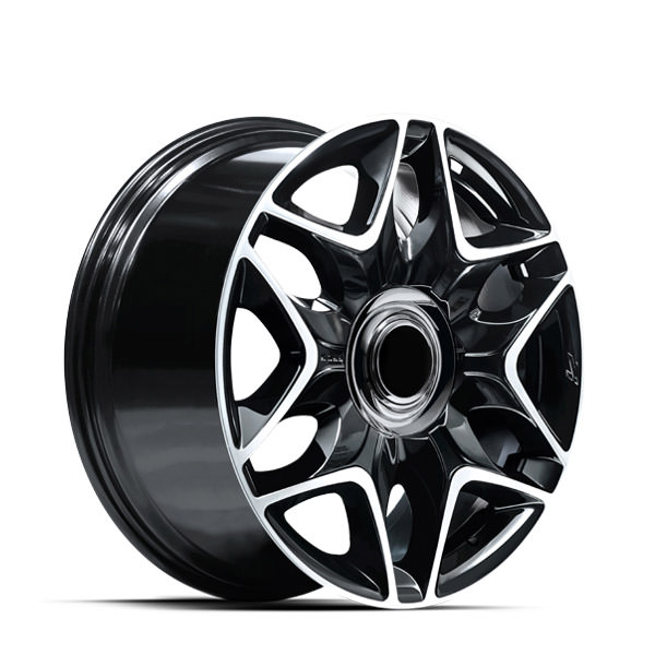 SPLIT 6 RR diamond cut on gloss black