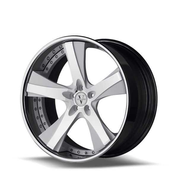 VTK C.Match White Grey w/ Chrome Lip