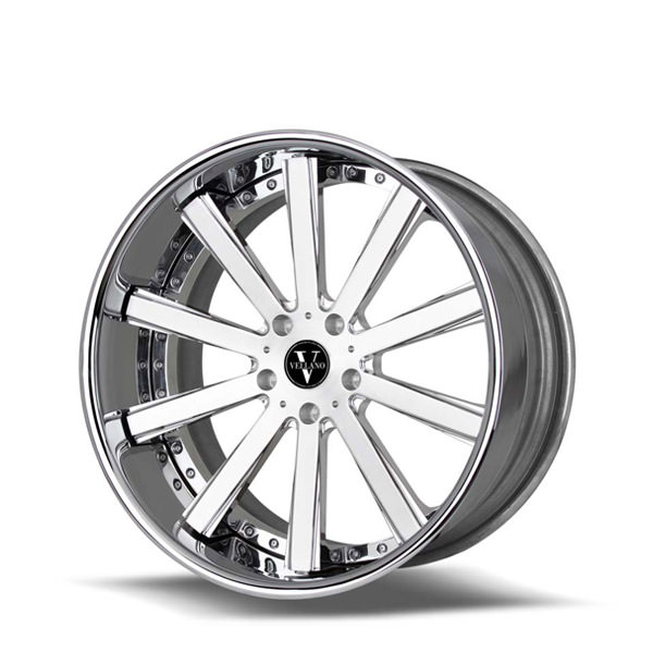 VTO Brushed Hi-Polished Chrome Lip