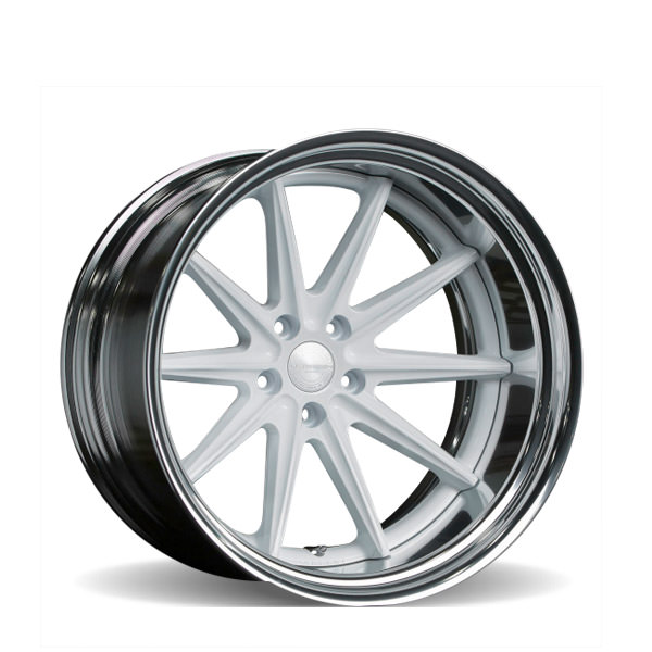 VWS-1 Gloss White w/ Polished Anodized Lip