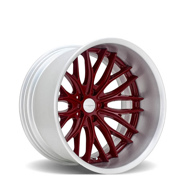 VWS-2 Gloss Red Brushed Anodized Lip