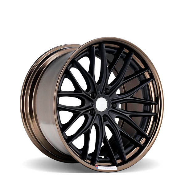 VWS-2 Matte Black Gloss Bronze Anodized Lip 20