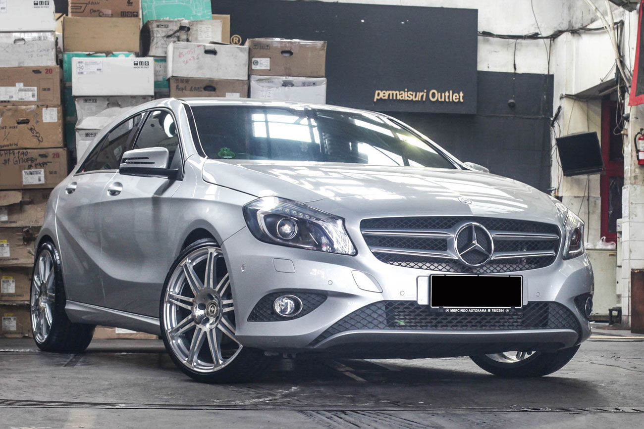 HRE P41 ft Mercedes Benz A-Class 200