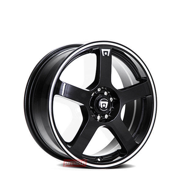 PENTA | Gloss Black Machined Flange 17