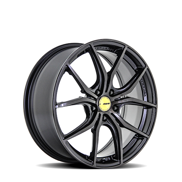 RAYS　グラムライツ　57FXX　CJ　SPEC　ブラック・ジャパネスク 4本　４穴 1本価格RAYS Gram Lights 57FXX CJ SPEC ブラック・ジャパネスク 18