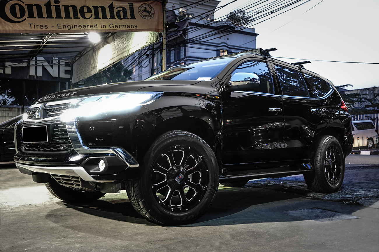 XD Series Buck 25 on Pajero Sport Dakar
