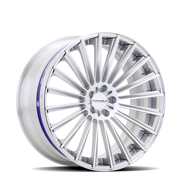 Razor Polished Brushed Silver/Gloss Silver 22