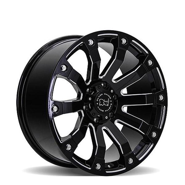 Selkrik Gloss Black Milled 20