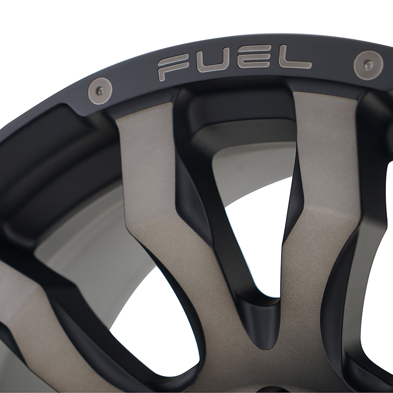 Permaisuri FUEL Blitz Matte Black Machined Tint Clear 18