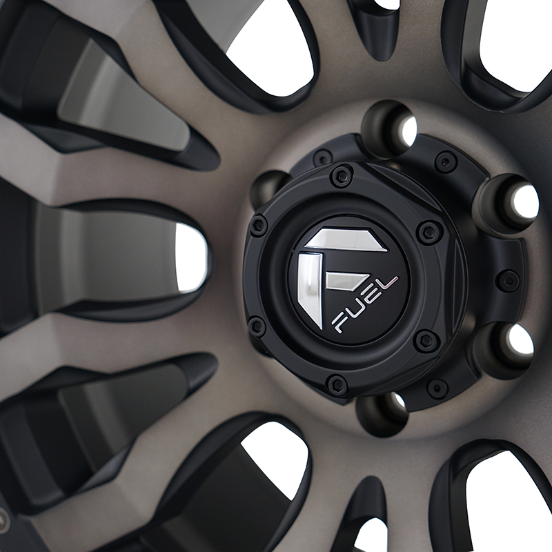 Permaisuri FUEL Blitz Matte Black Machined Tint Clear 18