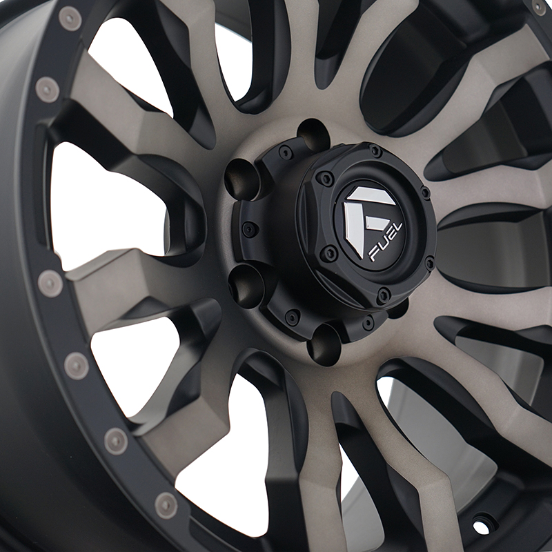 Permaisuri FUEL Blitz Matte Black Machined Tint Clear 18