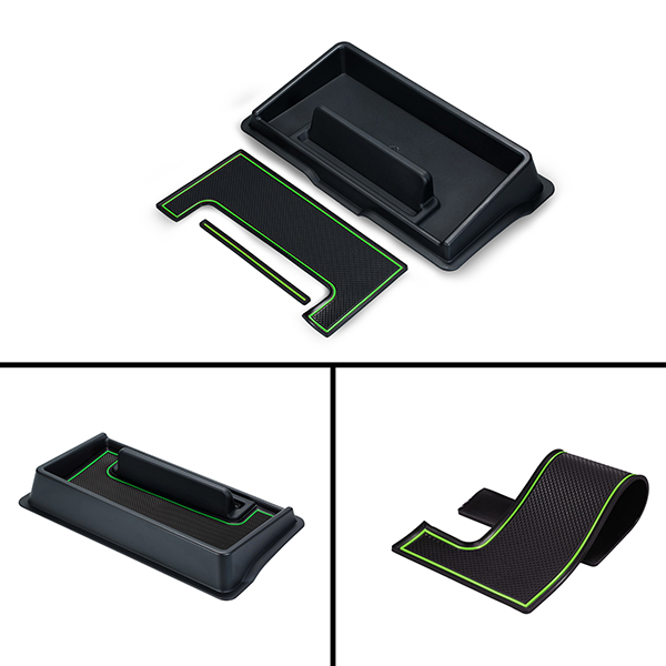 Dashboard Storage Box Green for Jimny - Detail