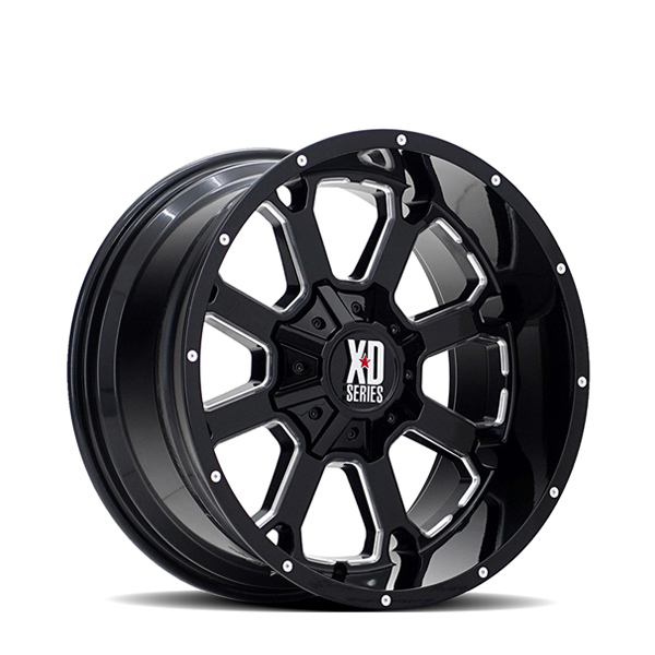 Buck Gloss Black Milled 20