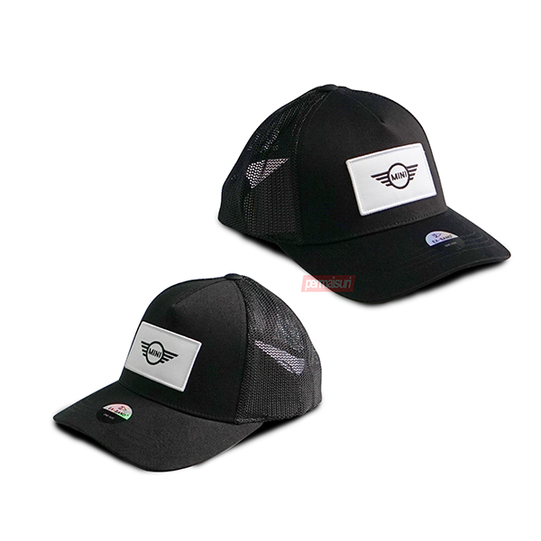 MINI TRUCKER CAP BLACK