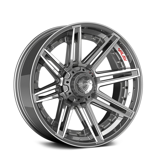 4P08 | Gunmetal with Brushed Face 