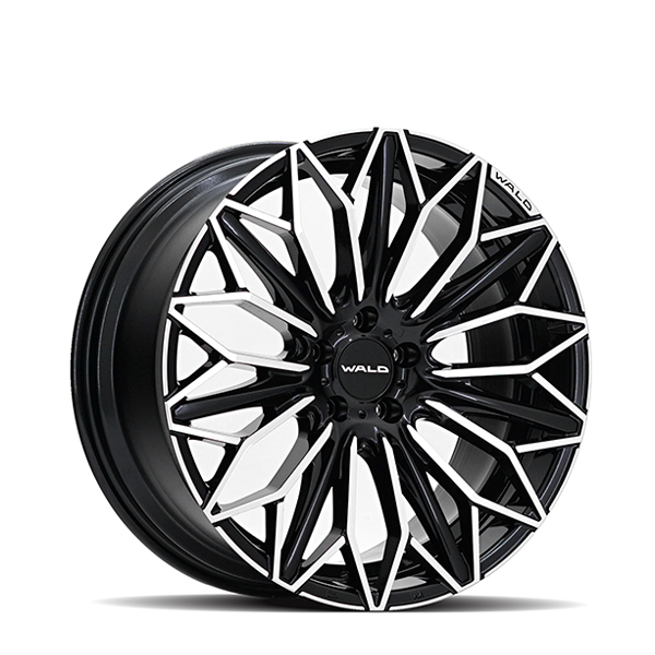 Kaede K11-C Black Polish Hyper Silver 20