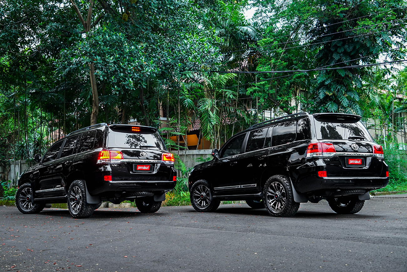 XD Series Monster 3 with Toyota Landcruiser J200