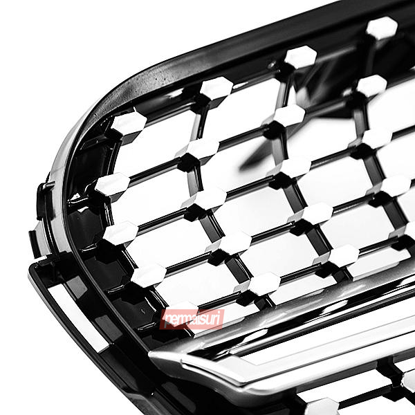 Grille Diamond For Mercedes GLC Class Style 43 - Detail
