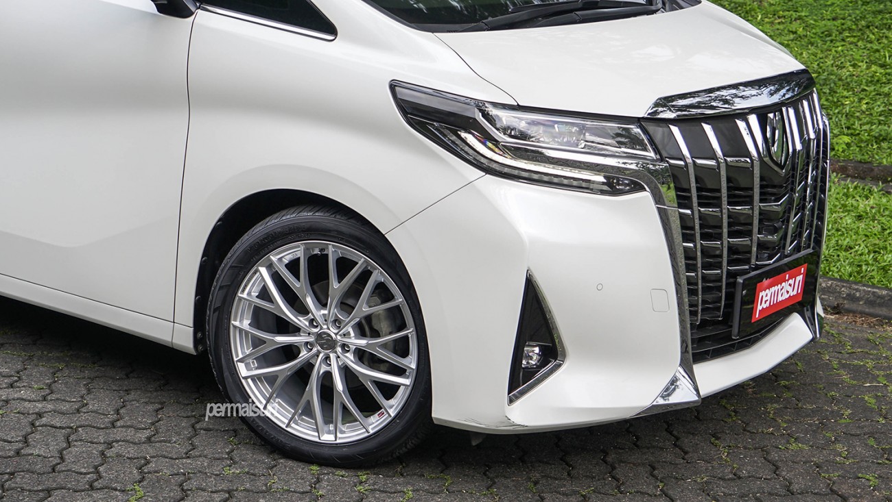 Weds Leonis MX with Toyota Alphard