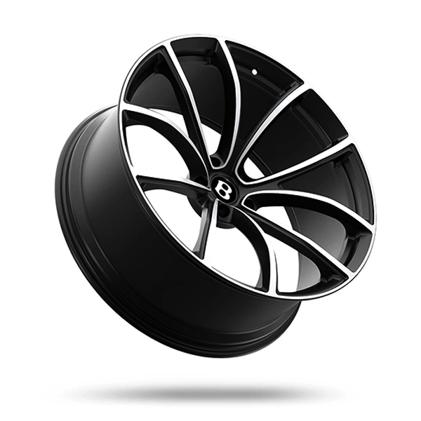 Type 54 Forged Diamond Cut/Satin Black - Detail