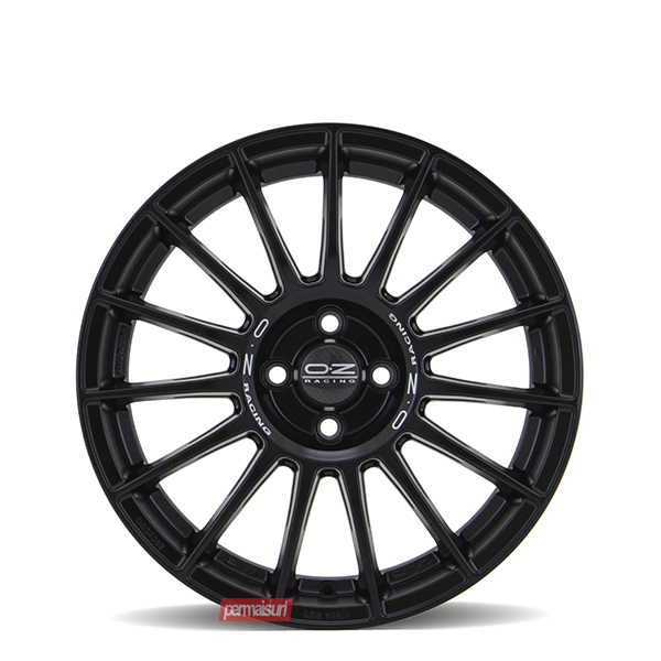 OZ Superturismo LM Matte Black Silver Lettering 17 - Detail