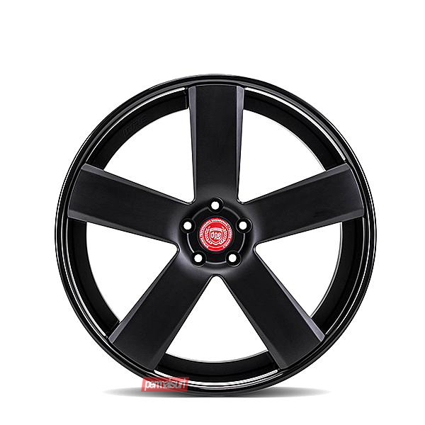 Elite 5 | Matte Black w/ Gloss Black Lip 22 - Detail