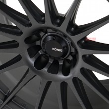 Permaisuri | KÖNIG - Rennform | Dark Gunmetal 18