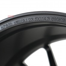 Permaisuri | KÖNIG - Rennform | Dark Gunmetal 18