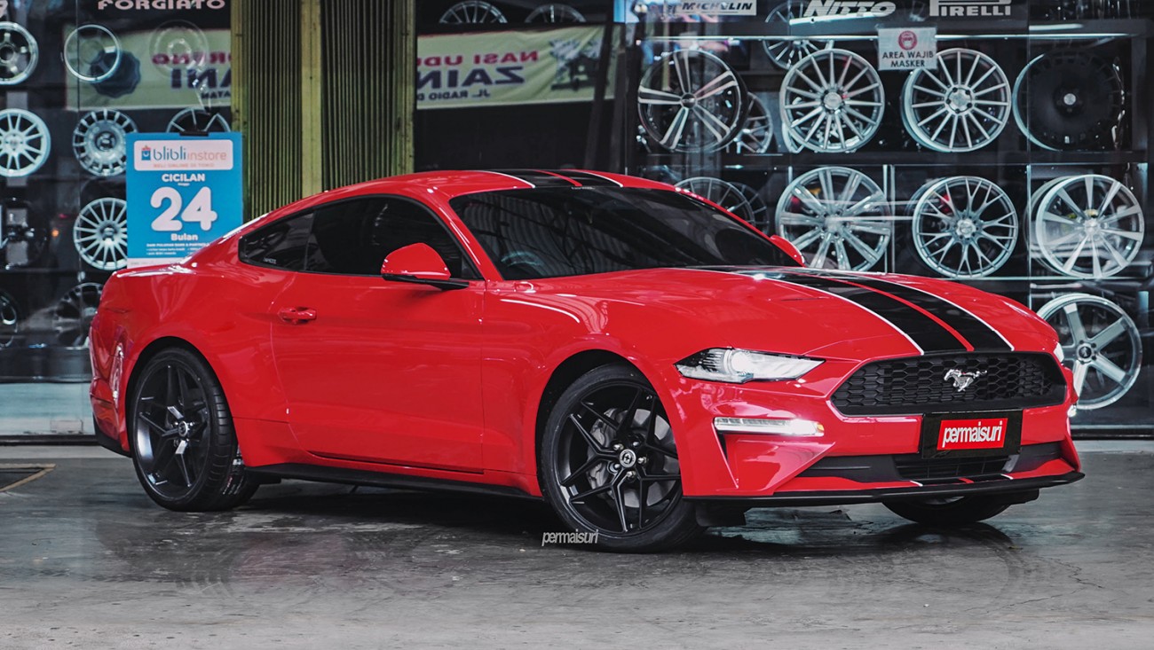 HRE FF11+Ford Mustang