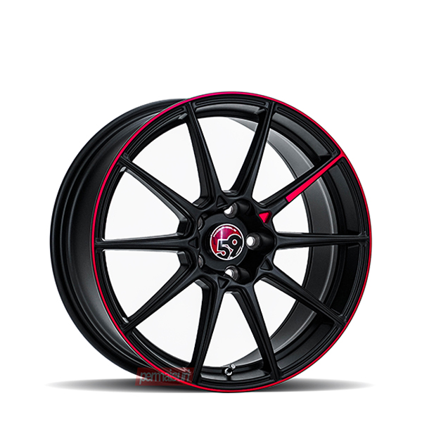 S10 | Matte Black with Anodized 18