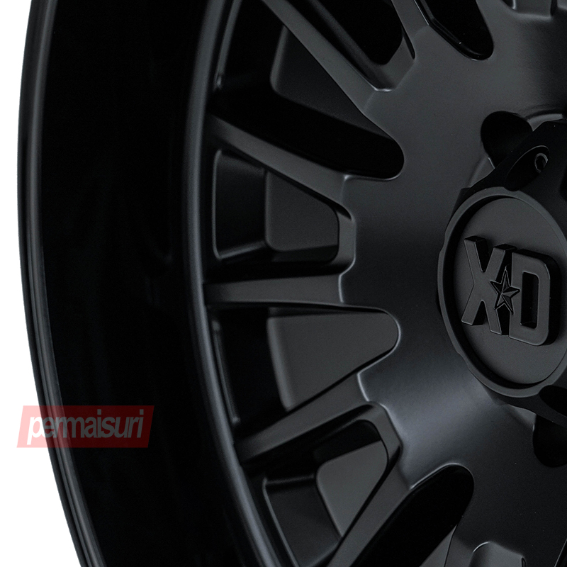 Xd864 Rims Permaisuri | XD Series - Rover XD864 | Satin Black with Gloss Black 20