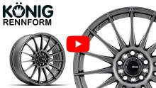 Permaisuri | KÖNIG - Rennform | Matte Grey 18