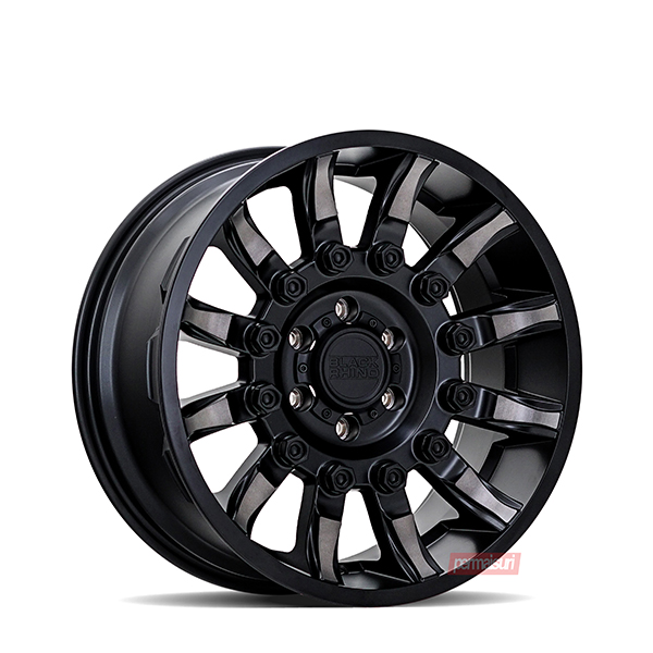 Mission | Matte Black w/ Machined Tinted Spokes 20