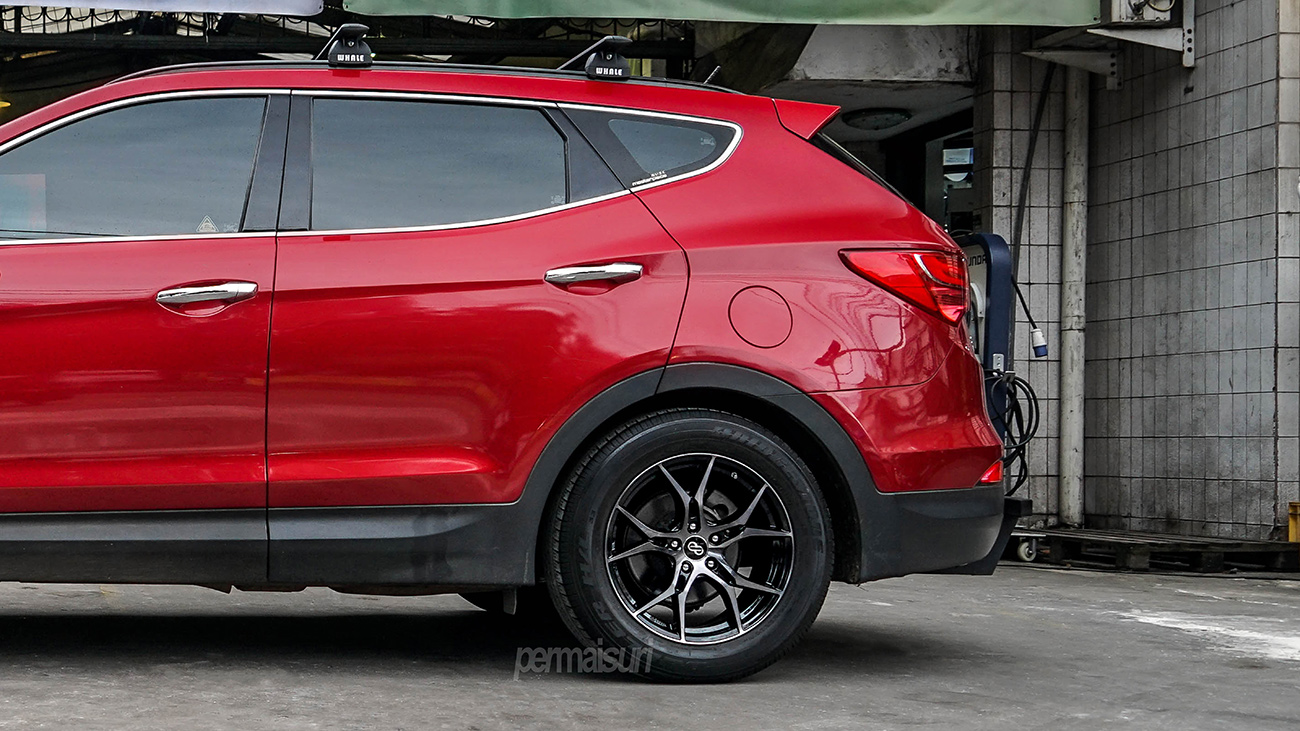 Enkei Performance Vulcan with Hyundai Santa Fe