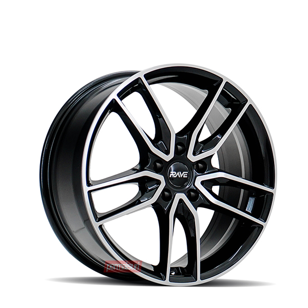 Bishop | Gloss Black Machined Face 18