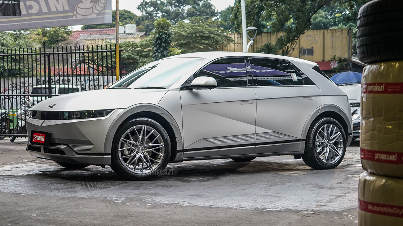Facewheels FW166 with Hyundai Ioniq 5
