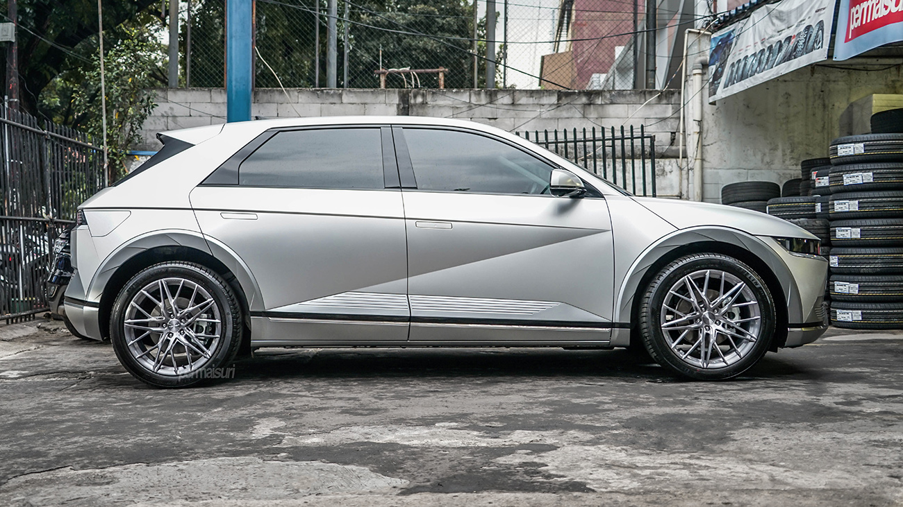 Facewheels FW166 with Hyundai Ioniq 5