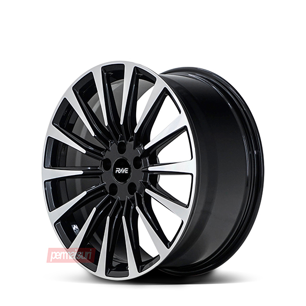 Stark II | Gloss Black with Machined Face 20 - Detail