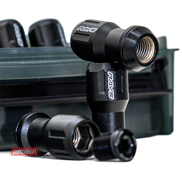 Rays Formula Nut (FN II) M14 x 1.5 Black - Black - Detail