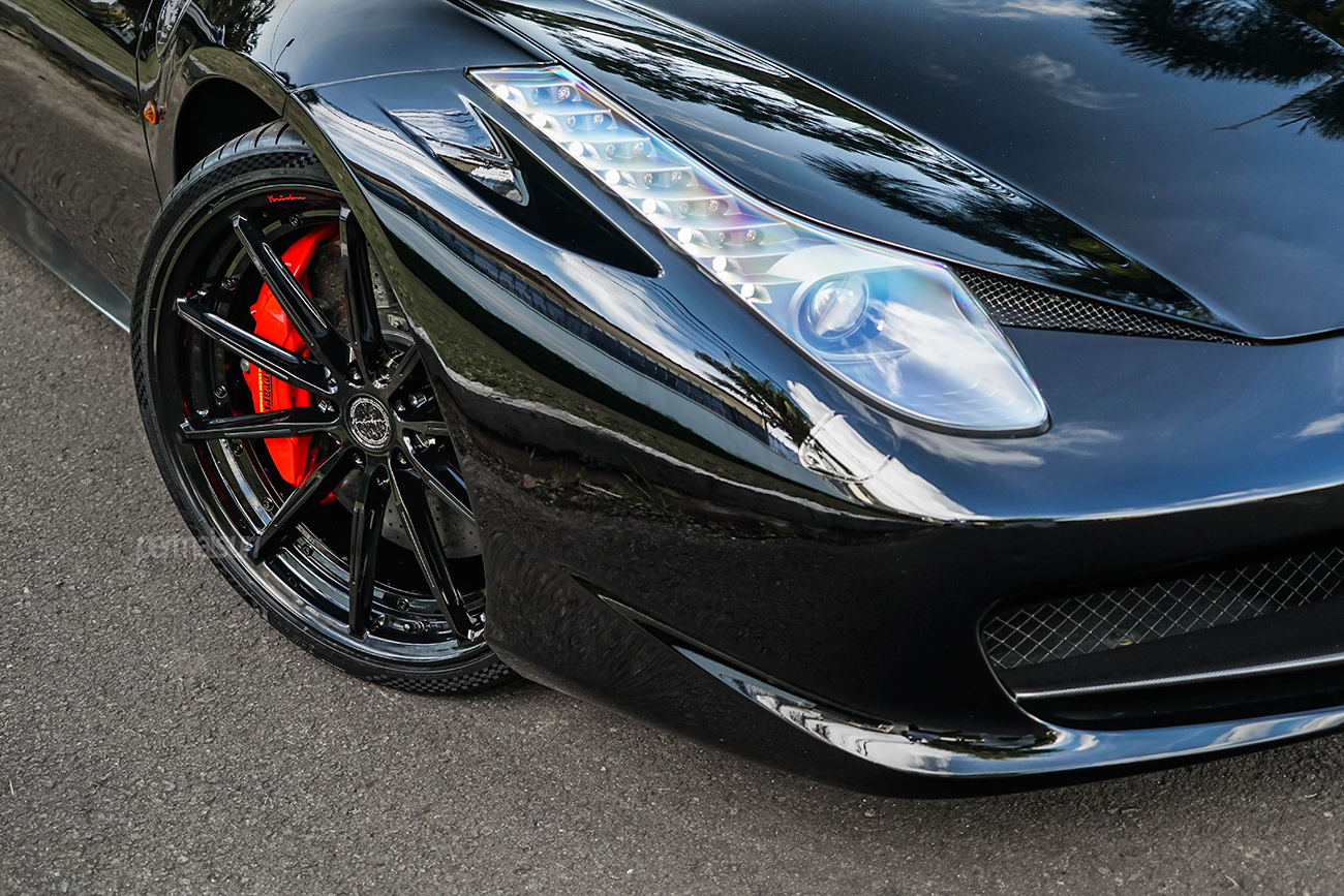 Brixton R11R with Ferarri 458