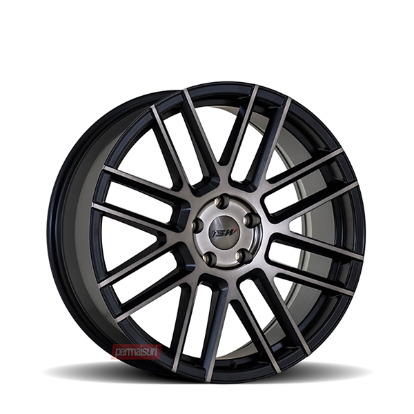 Mosport | Matt Black with Machine Face & Dark Tint